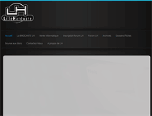 Tablet Screenshot of lillehardware.com